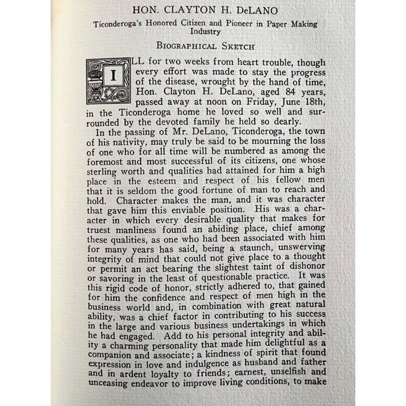 Hon Clayton Harris Delano Memorial 1939 RARE 1/50 Signed & Photo Program PB WHBS - Picture 16 of 16